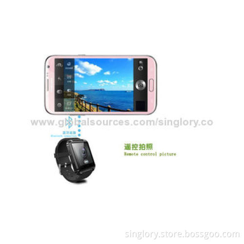 1.55-inch Smart Watch Phones with 512MB RAM/4GB ROM, Sync Incoming Call, Message and Count Steps